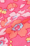 Zivame Floral Pop Woven Pyjama Set - Coral Paradise — thumbnail 7